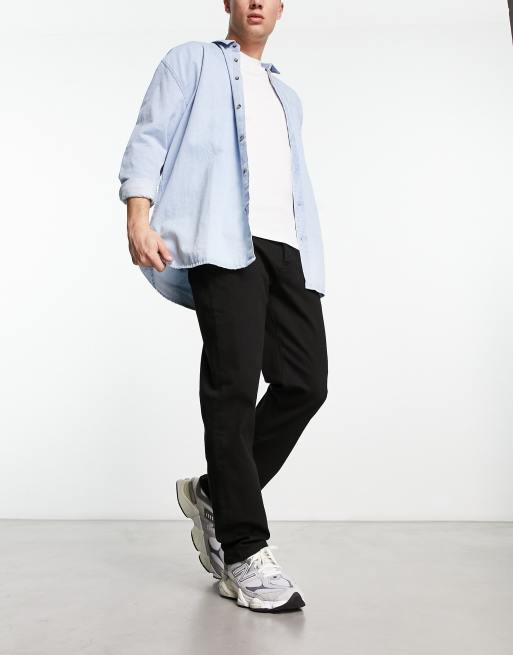 River Island - Jean droit - Noir, 2 de 4