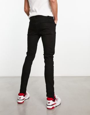 River Island skinny jeans in black - ASOS Price Checker