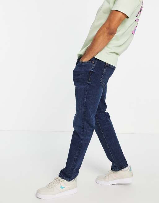 River Island - Jeans dritti blu scuro