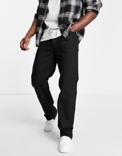River Island - Jeans extra ampi, colore nero