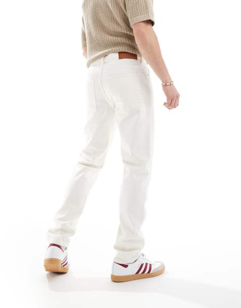 River Island - Jeans slim color écru - view 1