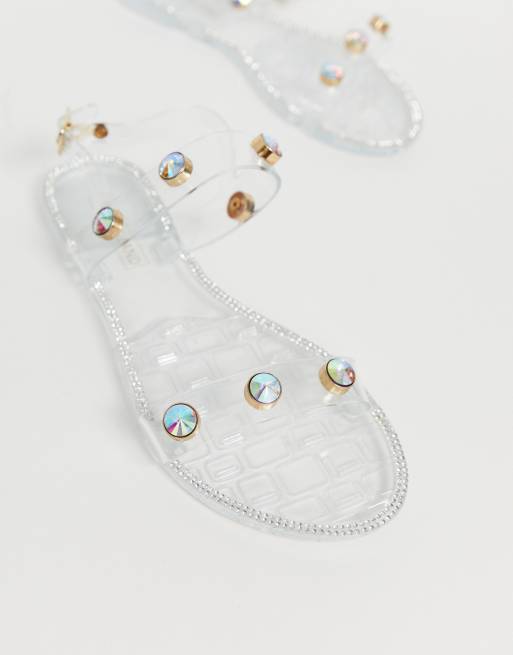 River island best sale jelly shoes