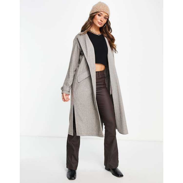 River island duster cheap coat sale