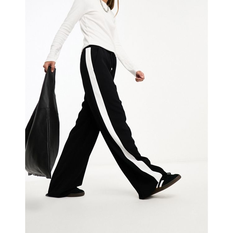 ASOS Tailored Jogger With Side Stripe ($42) ❤ liked on Polyvore