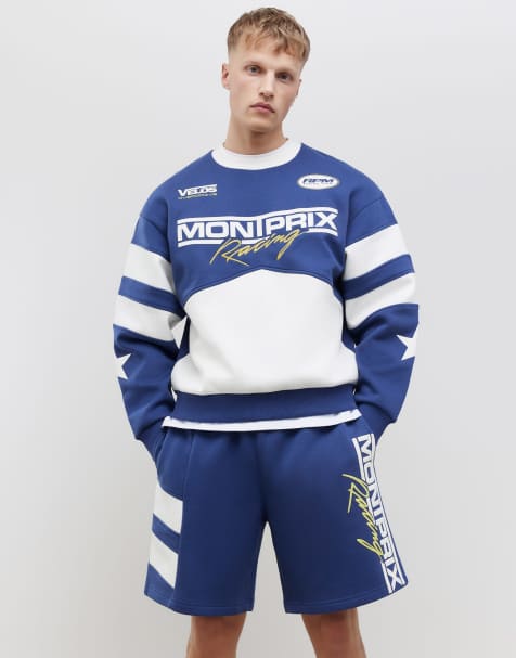 River Island Jort fit mont prix shorts in navy - view 1