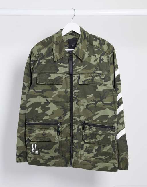 River Island – Kamouflagefärgad jacka