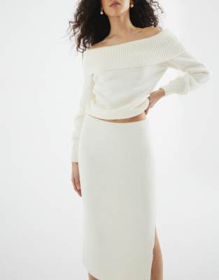 RIVER ISLAND KNIT MAXI SKIRT 