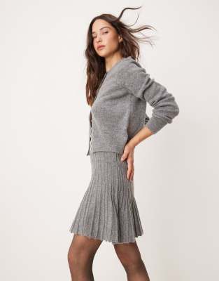 RIVER ISLAND KNITTED MINI SKIRT 