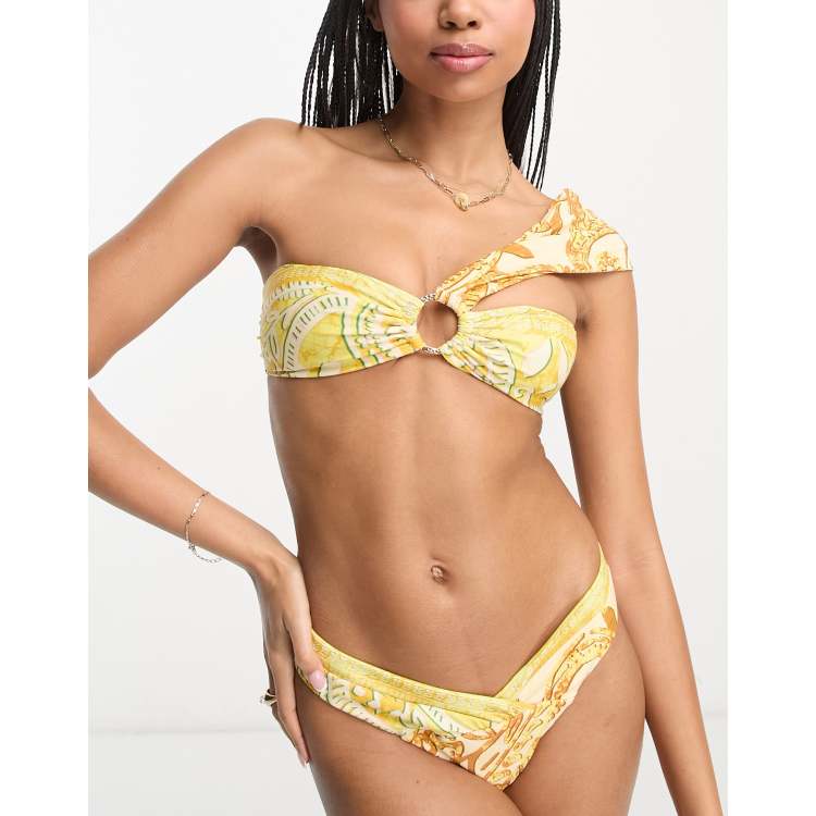 River island snake print hot sale bikini