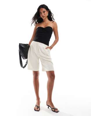 RIVER ISLAND KNOT FRONT BANDEAU TOP 