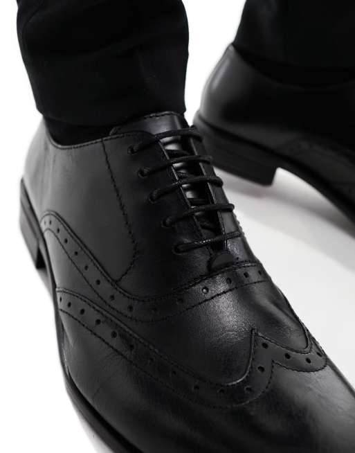 River island hot sale black brogues