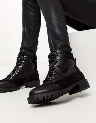 river island lace up boots