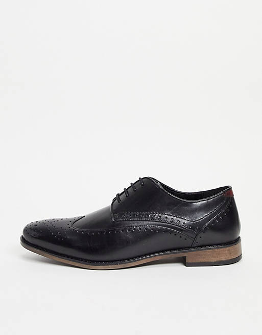 River Island leather brogue in back