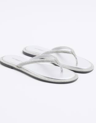  Leather embellished sandals 