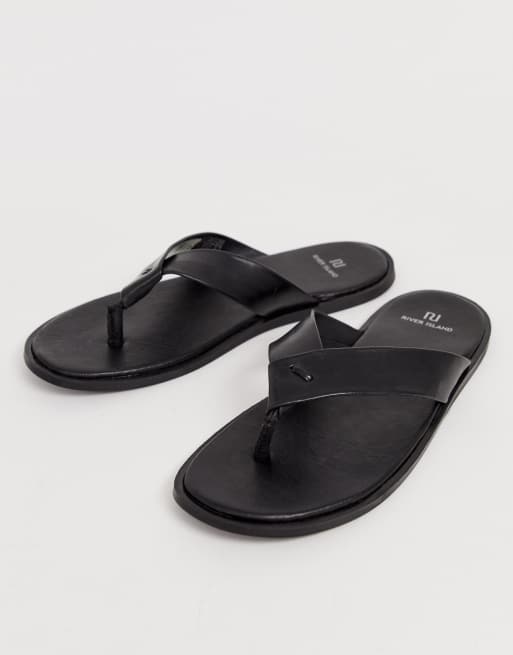 River island mens store flip flops