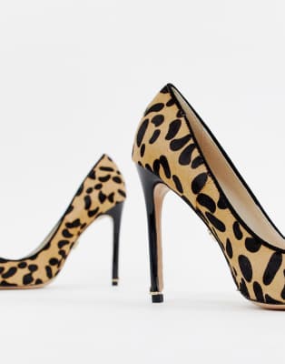river island leopard print heels