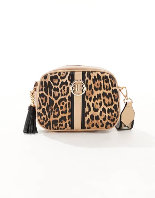 Leopard print clutch bag best sale river island