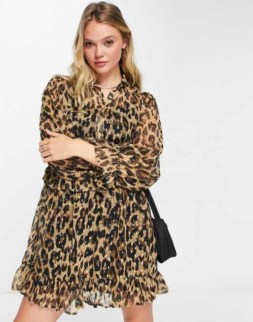 Leopard dress cheap river island