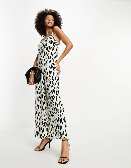 River island leopard store print jumpsuit