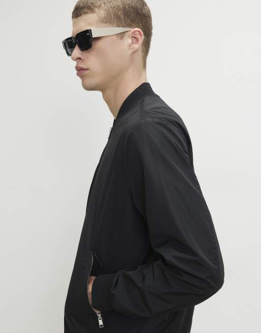 River Island Lightweight bomber jacket in black, 2 of 4