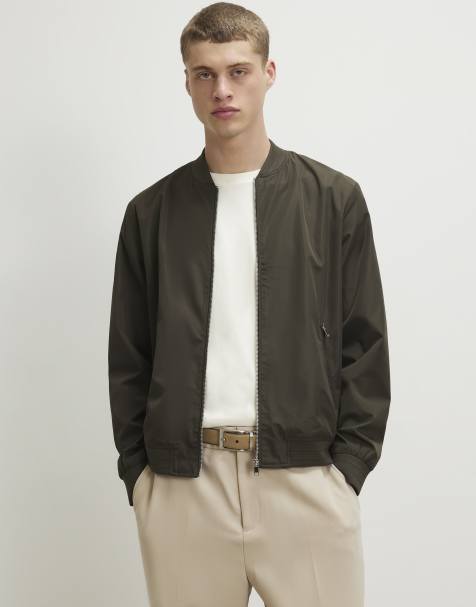 River Island Lightweight bomber jacket in green - view 1