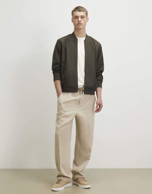 River Island Lightweight bomber jacket in green, 2 of 4
