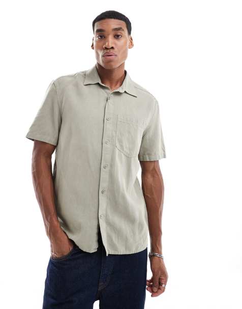 Asos mens short sleeve shirt hotsell