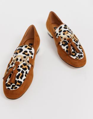 river island leopard print trainers