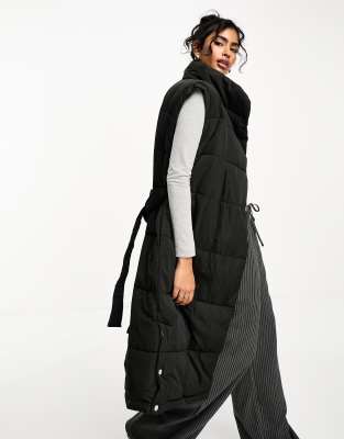 River island best sale black gilet