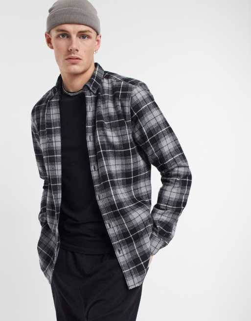 river island plaid shirt