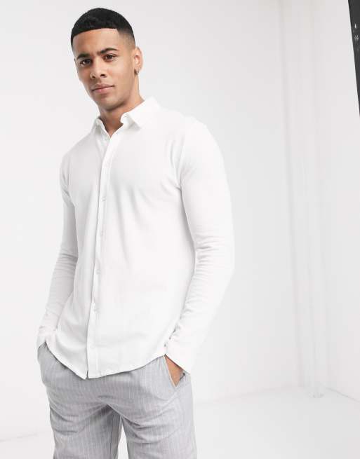 river island mens long sleeve polo