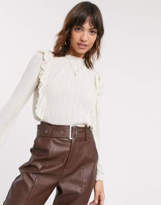 asos frill top