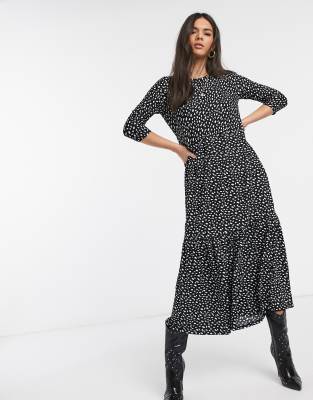 river island smock midi dress