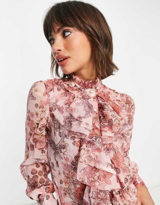 Frilly blouses store river island