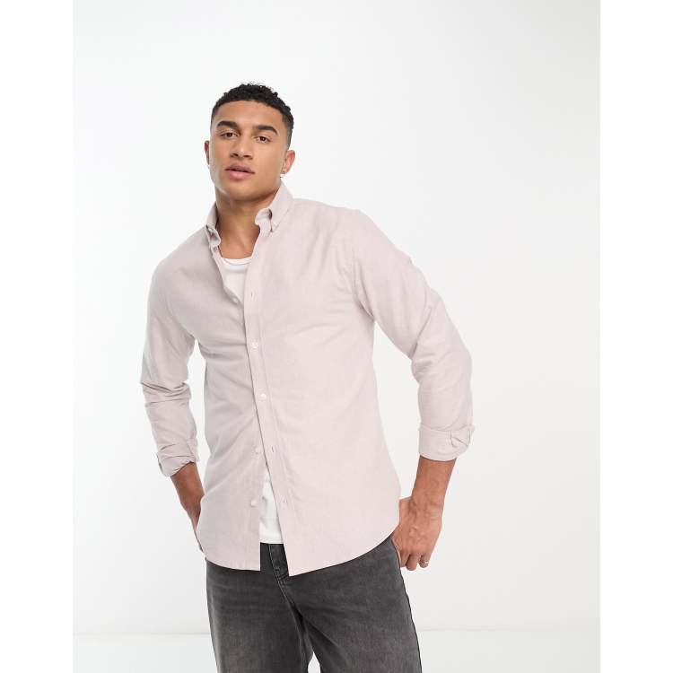 リバーアイランド River Island long sleeve smart oxford shirt in