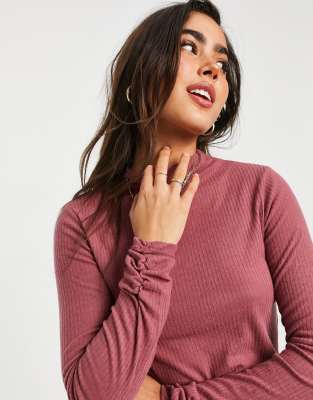 asos roll neck top