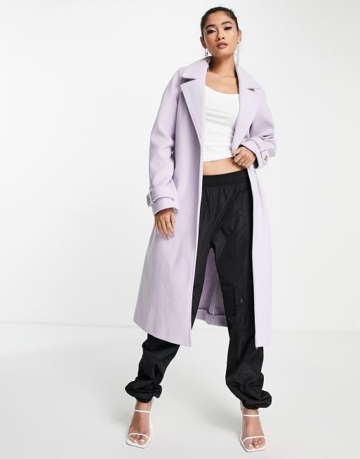 Mauve duster clearance coat