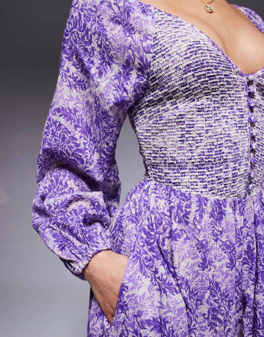 knee length dresses for ladies Rent River Island Cream Embellished Long Sleeve Maxi Dress