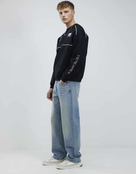River Island Loose fit jeans in blue - light - view 1