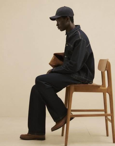 River Island Loose fit jeans in denim - dark - view 1