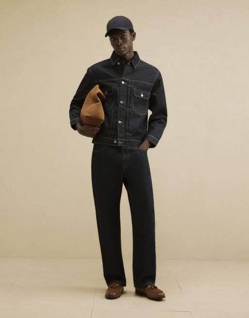 River Island Loose fit jeans in denim - dark, 2 of 4