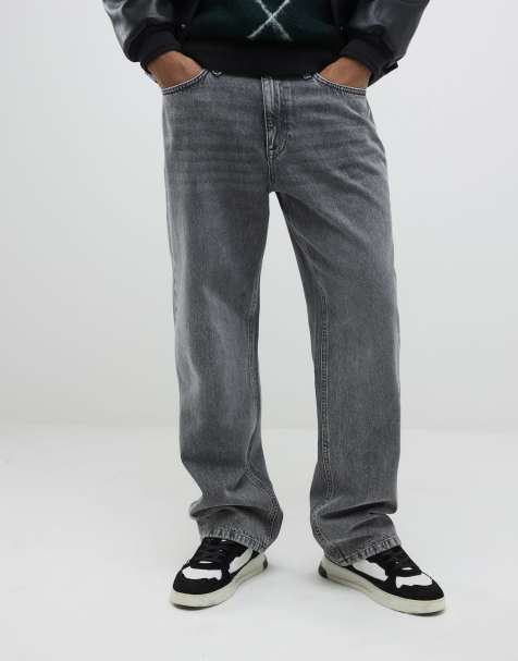 River Island Loose fit jeans in grey - view 1