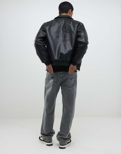 River Island Loose fit jeans in grey, 4 of 4