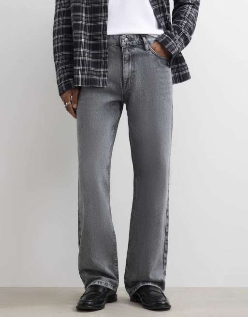 River Island Loose fit jeans in grey, 3 of 4