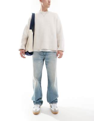 River Island – Loose-Fit-Jeans in Hellblau - view 1