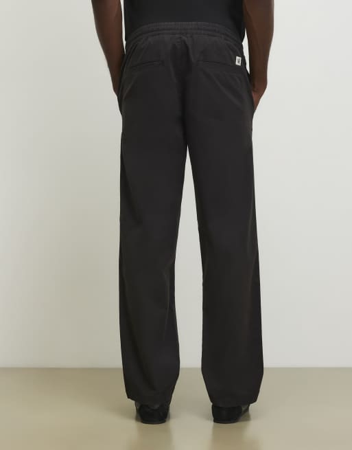 River Island Loose fit trousers in black, 4 of 4