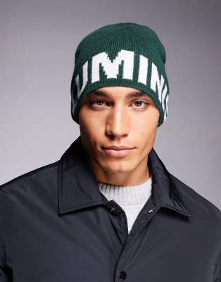 River Island River Island Luminis beanie in green