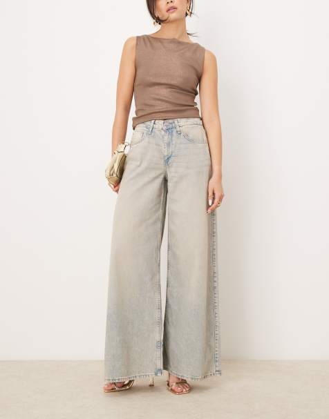 River Island - Lyseblå og forvaskede jeans - view 1