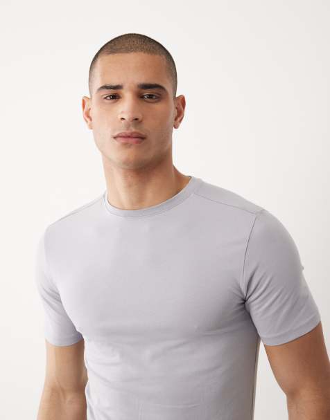 River Island - Lyslilla tætsiddende T-shirt - view 1