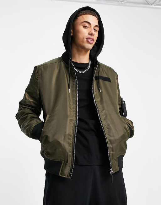 River island best sale ma1 bomber jacket